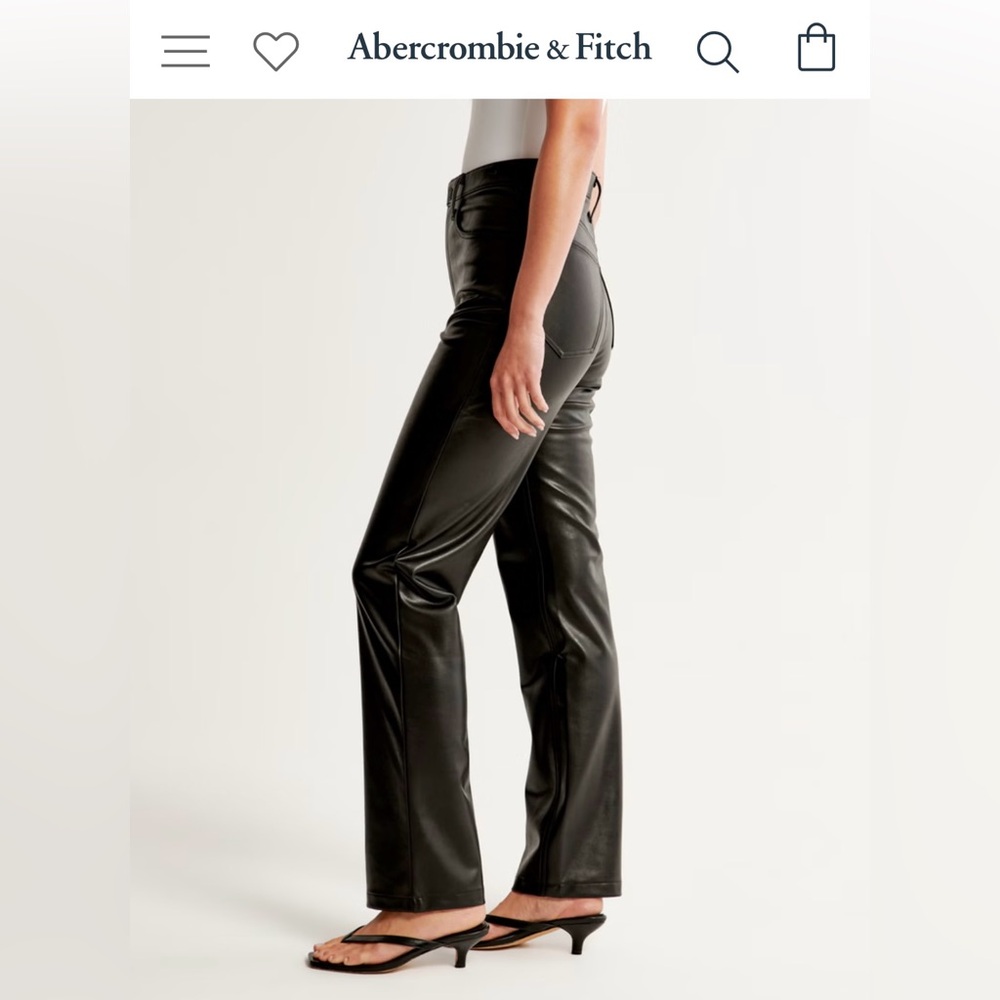 Vegan Leather Pants
